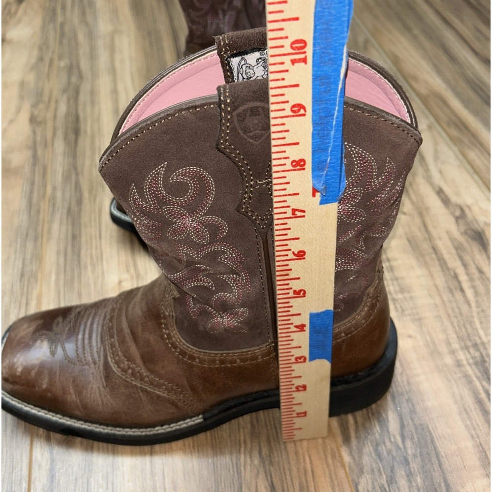 Ariat Boots: Women's Brown 10005913 Fat baby Square Toe Cowboy Boots, Size 6.5 - Picture 12 of 12